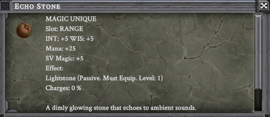 ECHO STONE item card